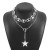 occidental style wind high star Metal necklace  fashion all-Purpose chain chain woman