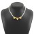  imitate Pearl love pendant necklace  retro palace wind summer brief clavicle chain