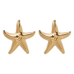 E occidental style samll fashion Metal starfish earrings  summerins tropical w..
