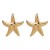 E occidental style samll fashion Metal starfish earrings  summerins tropical wind elements ear stud