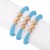 sweet small fresh crystal beads bracelet  summer day more leisure wind elasticity