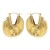 E occidental style Street Snap all-Purpose Earring  retro exaggerating sector Metal buckle