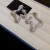 high Metal Irregular geometry silver ear stud occidental style samll temperament exagg