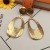 occidental style fashion brief Street Snap earrings  Earring sequin  samll