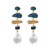  occidental style earrings imitate Pearl earring lady Bohemian style