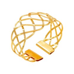 summer occidental style bangle Alloy lady trend exaggerating Metal