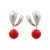 summer Alloy imitate Pearl earring occidental style earrings lady lovelyearrings