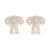 super claw chain fully-jewelled bow earrings occidental style exaggerating Earring woman elegant banquet bride