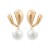 summer new Alloy imitate Pearl earrings occidental style Earring woman fashionins wind lovely earring