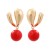 summer new Alloy imitate Pearl earrings occidental style Earring woman fashionins wind lovely earring