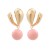 summer new Alloy imitate Pearl earrings occidental style Earring woman fashionins wind lovely earring