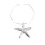 summer Alloy starfish Collar exaggerating occidental style woman trend Metal necklace