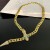 occidental style exaggerating diamond snake chain necklace personality samll temperament high Metal cl