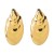 occidental style retro wind temperament personality ear stud  summer wind Metal Shells earrings