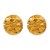 E Irregular Metal flower earrings  high exaggerating ear stud woman