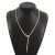 occidental style  brief long style snake chain chain  wind necklace