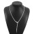 occidental style  brief long style snake chain chain  wind necklace