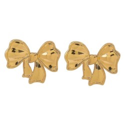 E retro wind temperament high ear stud ins same style sweet bow ring clavicle ..