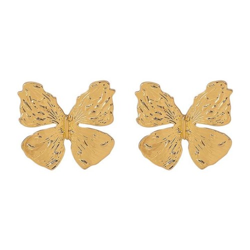  retro high butterfly necklace  samll brief temperament romantic Metal wind ear stud