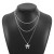 E highins Pearl style bow ear stud  sweet Ladies temperament all-Purpose multilayer necklace