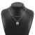 E highins Pearl style bow ear stud  sweet Ladies temperament all-Purpose multilayer necklace