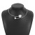 occidental style brief personality asymmetry geometry beads Collar  retroins wind opening bangle