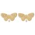 E palace wind high Pearl Earring  occidental stylevintage butterfly samll Alloy earrings