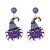  embed Pearl animal earrings creative lovely personality woman Earring