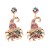  embed Pearl animal earrings creative lovely personality woman Earring