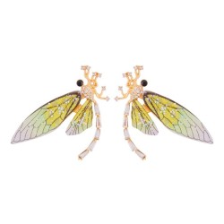 transparent Acrylic woman animal creative earrings