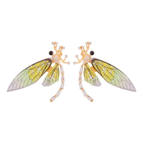  transparent Acrylic woman animal creative earrings