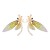  transparent Acrylic woman animal creative earrings