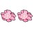 Bohemia super flowers Earring woman occidental style exaggerating wind handmade Cloth layer color flowers earri