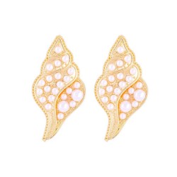 creative summer Pearl earring Irregular earrings new woman style exaggerating ..