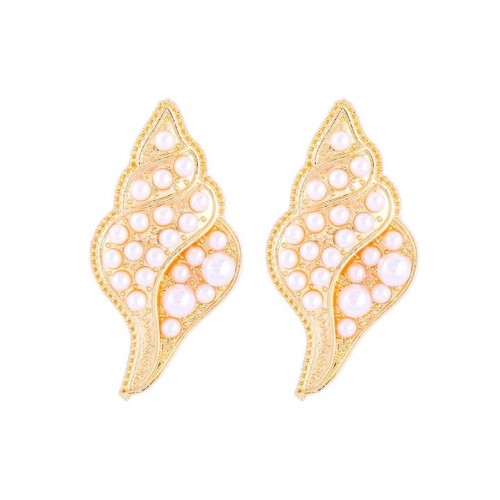 creative summer Pearl earring Irregular earrings new woman style exaggerating earring