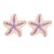 occidental style fully-jewelled Irregular star earrings summer colorful diamond woman style exaggerating earring