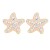 occidental style fully-jewelled Irregular star earrings summer colorful diamond woman style exaggerating earring