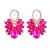 Pearl diamond Irregular ear stud personality trend samll