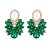 Pearl diamond Irregular ear stud personality trend samll