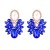 Pearl diamond Irregular ear stud personality trend samll