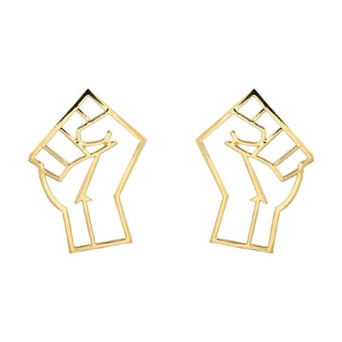 summer Alloy earrings woman fashion hollow head Modeling Metal ear stud occidental style