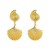 summer wind Shells earrings Alloy Earring woman Bohemia occidental style exaggerating