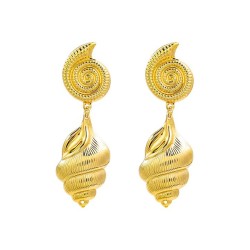 summer new wind multilayer earrings Alloy Earring woman occidental style exagg..