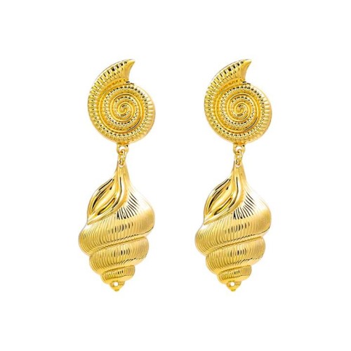 summer new wind multilayer earrings Alloy Earring woman occidental style exaggerating Metal earring