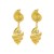summer new wind multilayer earrings Alloy Earring woman occidental style exaggerating Metal earring