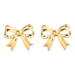 summer new Alloy bow earrings occidental style Earring woman fashion elegant s..