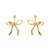 summer Alloy bow earrings diamond ear stud lady fashionins wind occidental styleearrings