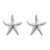 summer wind starfish earrings Alloy Earring woman occidental style exaggerating surface Metal