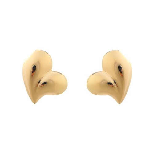 summer fashionins wind heart-shaped ear stud surface Alloy earrings woman occidental styleearrings
