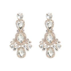earrings super claw chain occidental style fully-jewelled earrings lady exagge..